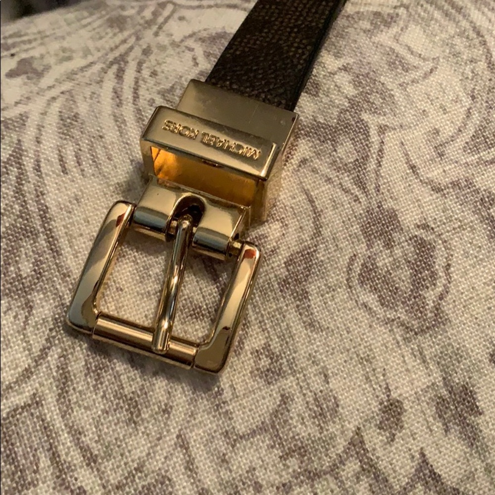 Michael Kors MK brown belt